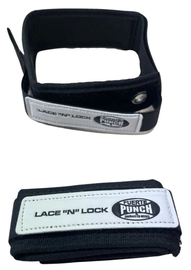 Punch Boxing Gloves - Trophy Getters® - Lace & Lock - Black