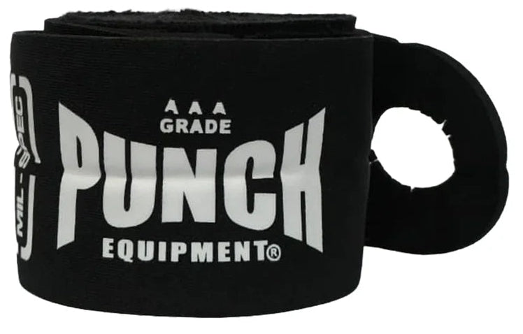 Punch Hand Wraps - Mil Spec® - 4.5m - 3 Set - Black