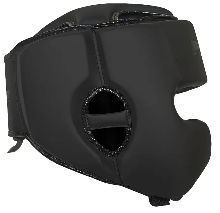 Punch Head Gear - Urban™ - Open Face With Cheeks - OSO - Black