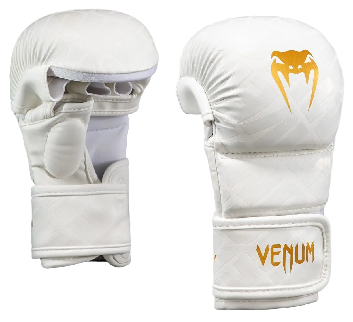 Venum Contender 1.5 XT 3D Sparring Gloves - White/Gold