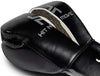 Hit N Move Horse Hair Suvari Boxing Gloves - Lace Up - Black