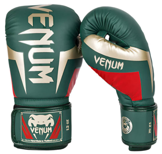 Venum Elite Boxing Gloves - Special Edition - Green