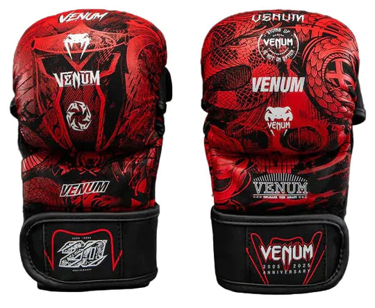 Venum 20th Anniversary Sparring Gloves - Black/Red