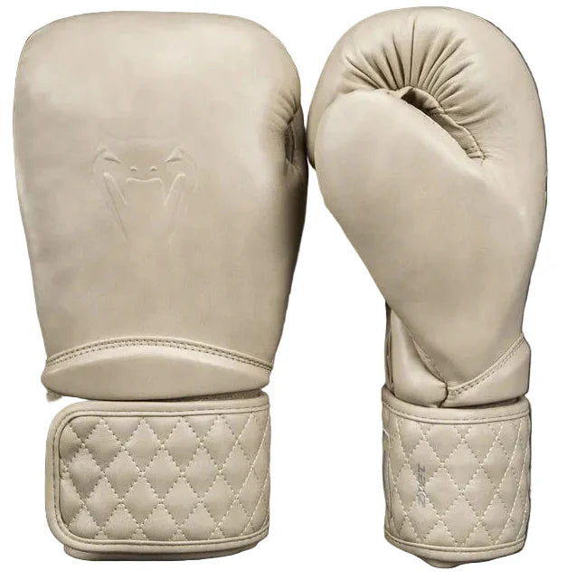Venum Impact Classic Boxing Gloves - Ivory