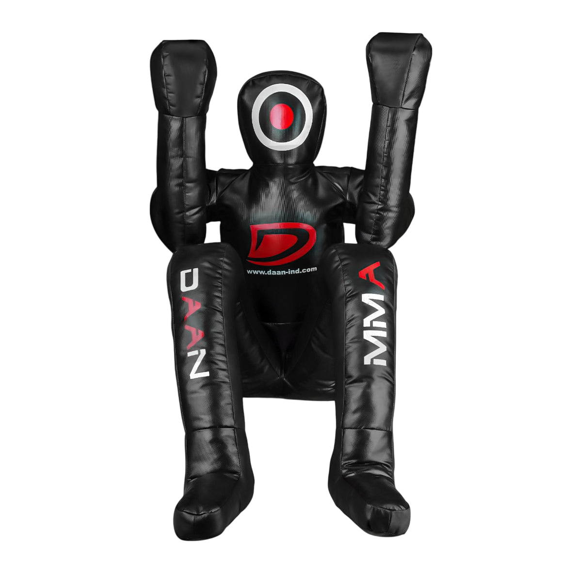 DAAN MAA Spidy Pro Premium Vinyl BJJ Grappling Dummy - Black