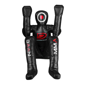 DAAN MAA Spidy Pro Premium Vinyl BJJ Grappling Dummy - Black