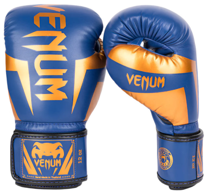 Venum Elite Boxing Gloves - Special Edition - Royal Blue