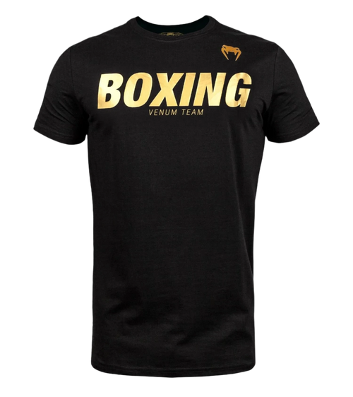 Venum Boxing VT T-Shirt - Black/Gold