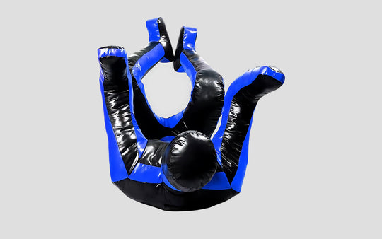 DAAN MAA Premium Vinyl Spidy BJJ Grappling Dummy - Blue