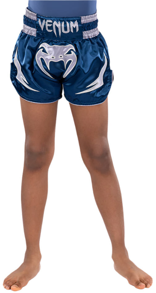 Venum Inferno Kids Thai Shorts - Royal Blue