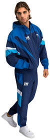Venum X Top Rank Original Men's Hooded Tracksuit Jacket - Navy Blue