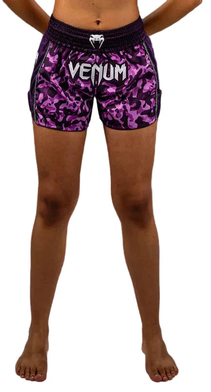 Venum Iris Muay Thai Shorts - Plum/Pink