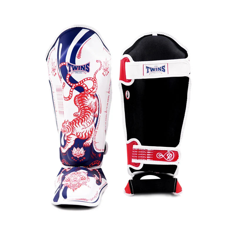 Twins Special FSGL10-67 Yant Shin Guards - Blue/Red