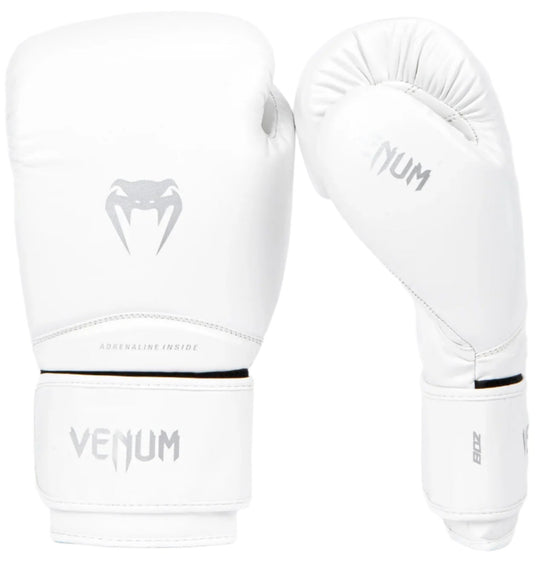 Venum Contender 1.5 Kids Boxing Gloves - White/Silver