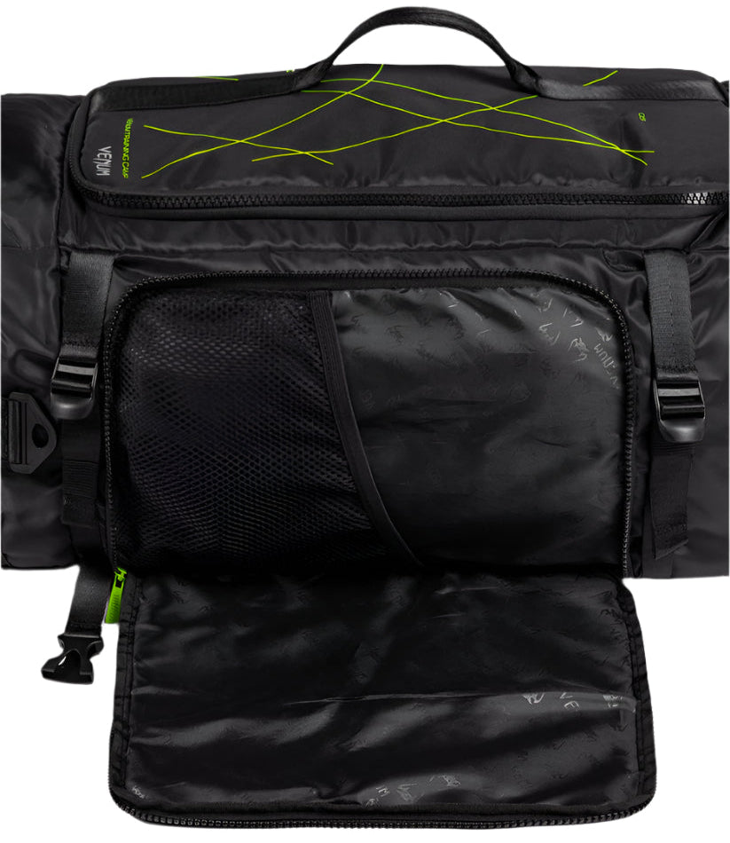 Venum Training Camp 4.0 Sports Bag - Black/Neon Green