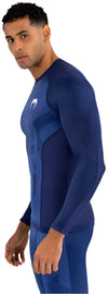 Venum Technical 3.0 Long Sleeve Rashguard - Night Blue