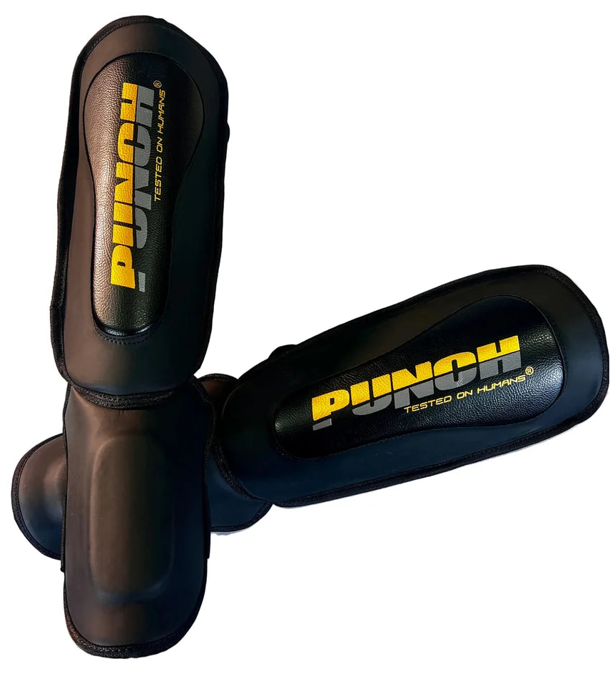 Punch Urban Muay Thai Shin Pads - Black