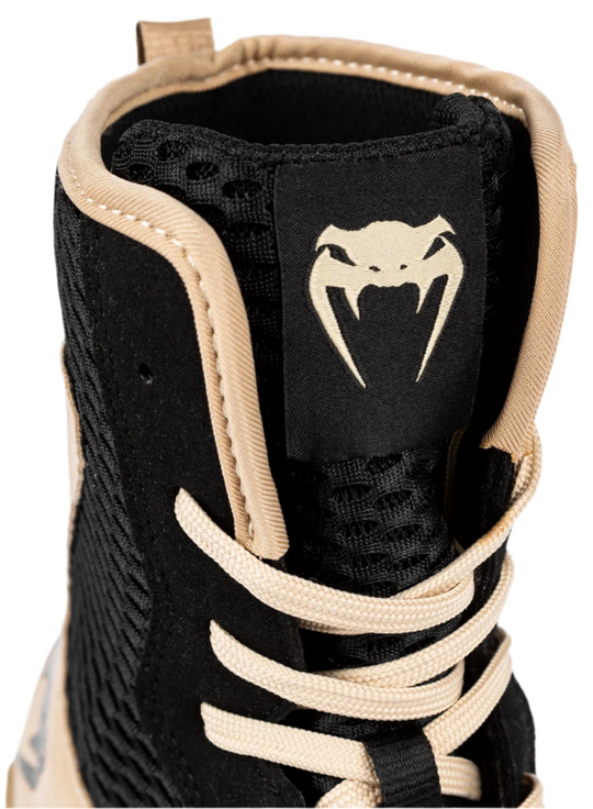 Venum Contender Boxing Shoes - Black/Sand