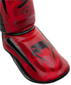 Venum Elite Shin Guards - Red Camo
