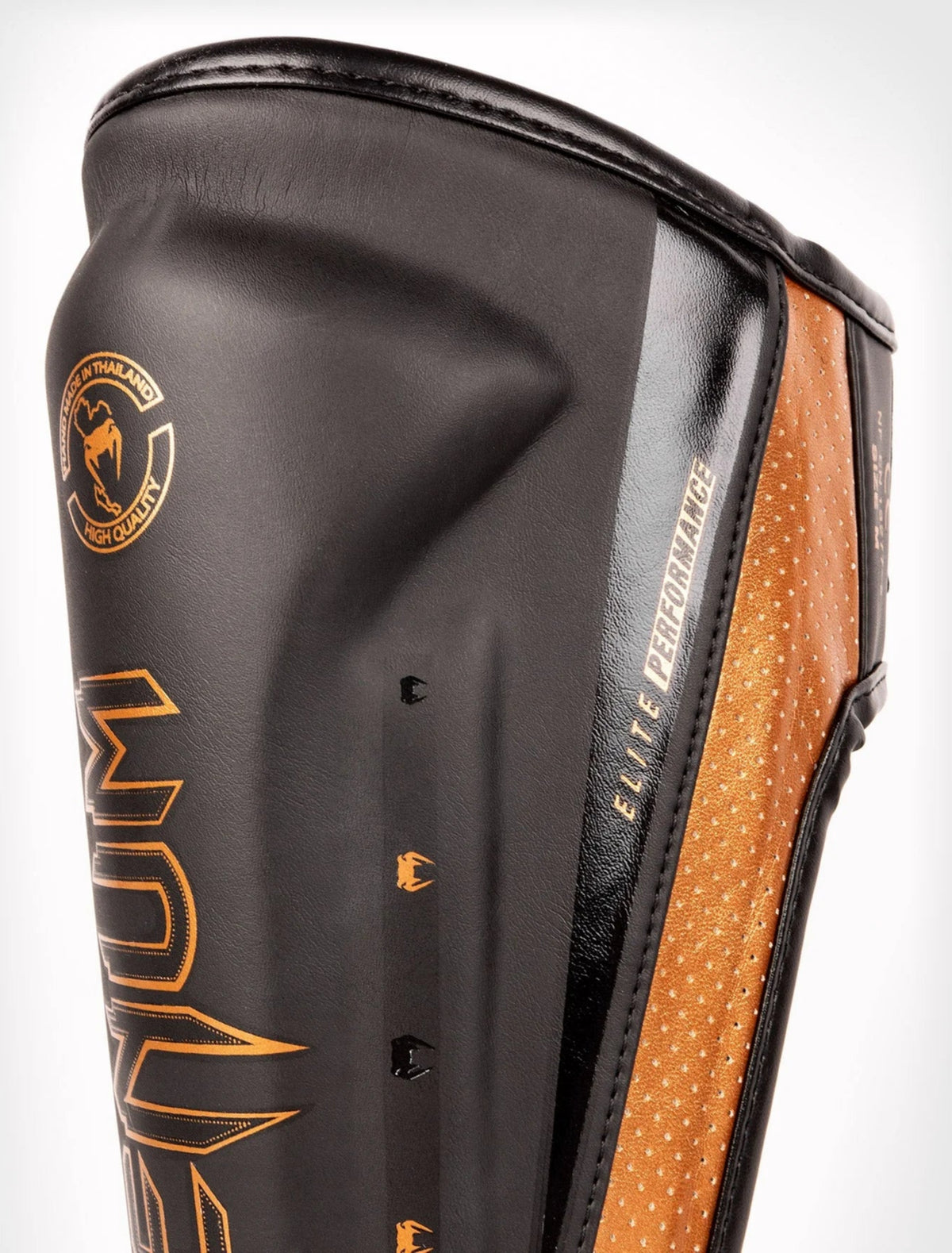 Venum Elite Evo Shinguards - Black/Bronze