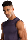 Venum G-Fit Air Men's Sleeveless Rashguard - Deep Purple