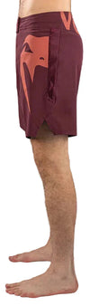 Venum Light 5.0 Fightshorts - Dark Brown/Terracota