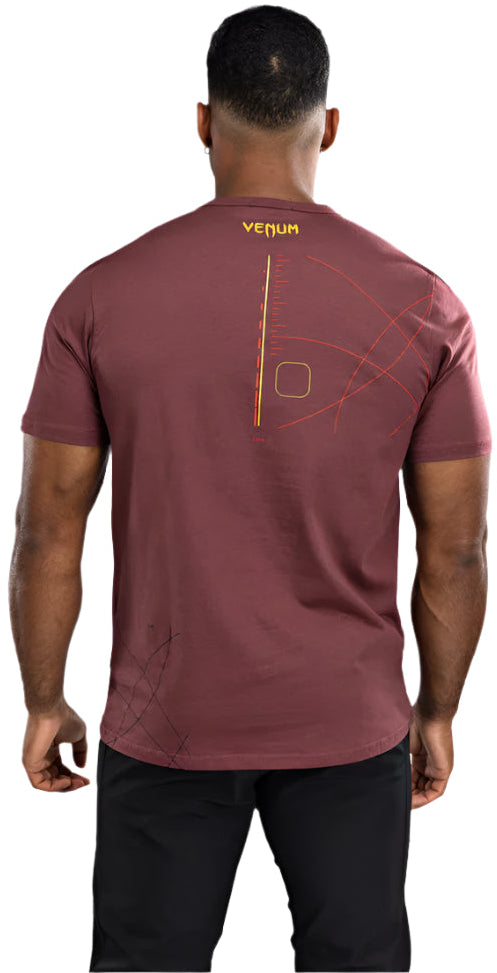 Venum Tactical XT T-Shirt - Black/Burgundy/Gold