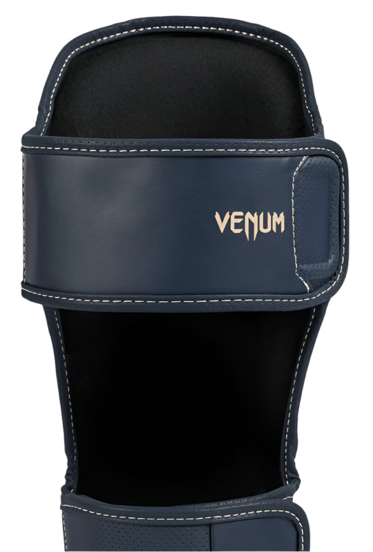 Venum Impact Evo Shin Guards - Icy Blue