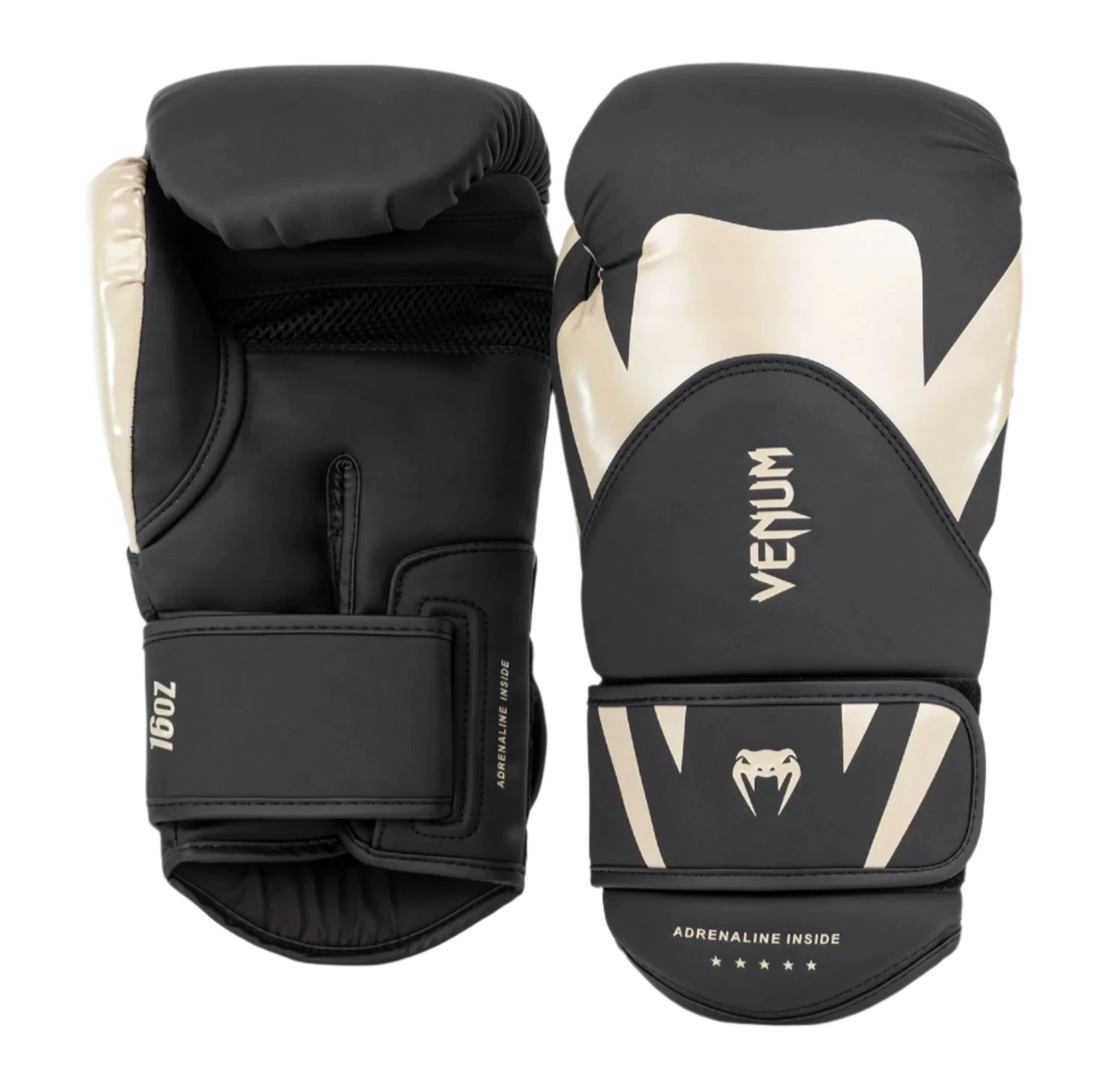 Venum Challenger 4.0 Boxing Gloves - Black/Beige