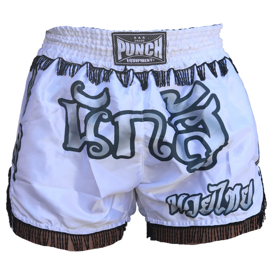 Punch Thai Shorts - Hero - OSO - White