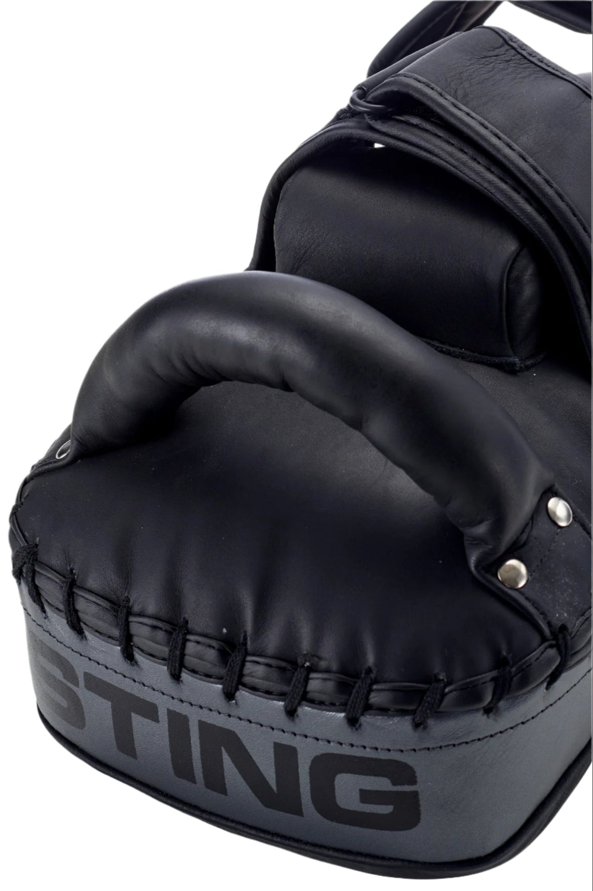Sting Taipan Thai Kick Pads - Black/Grey