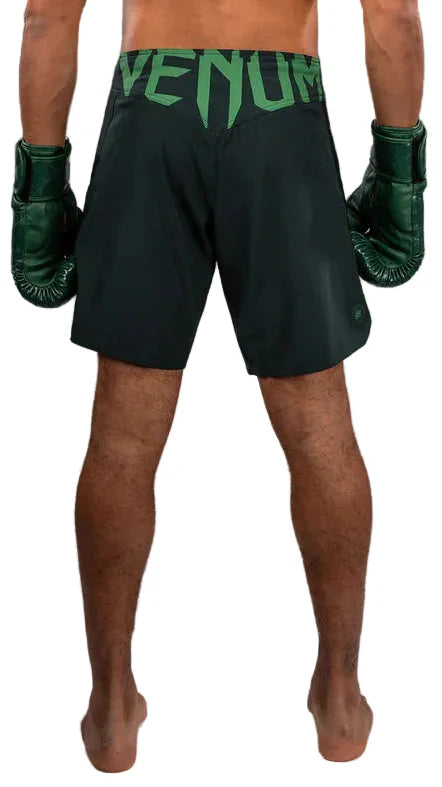 Venum Light 5.0 Fightshorts - Forest Green/Light Green