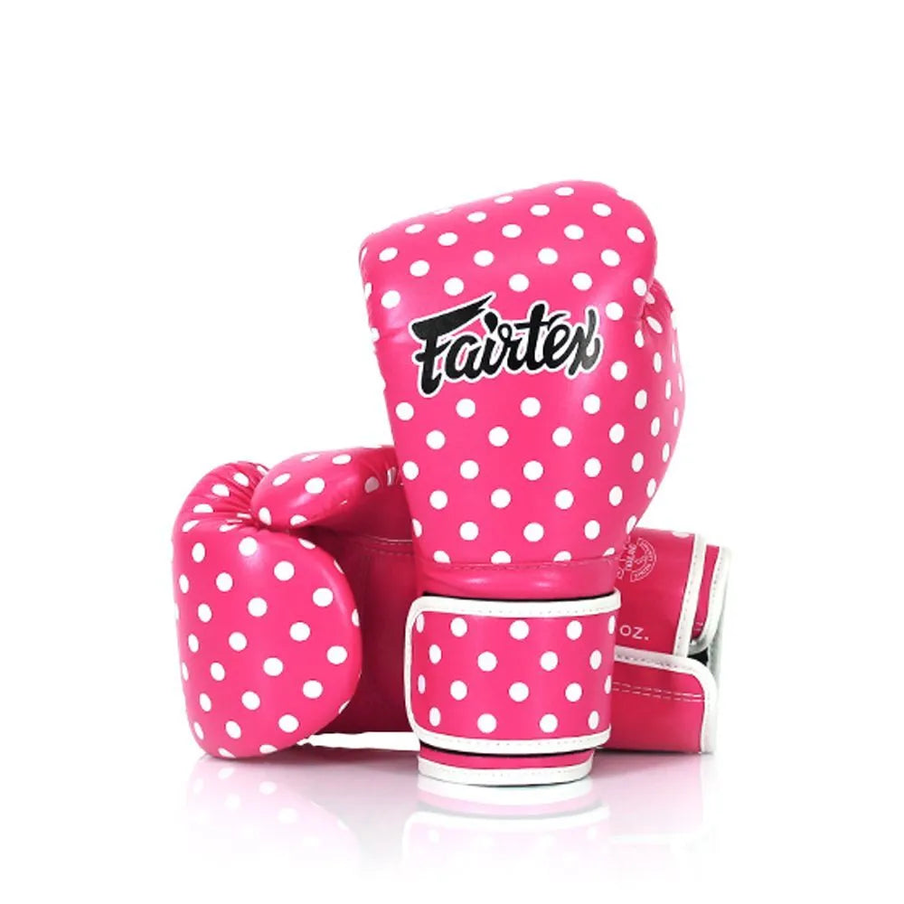 Fairtex Vintage Art Polka Dot 1854 Boxing Gloves