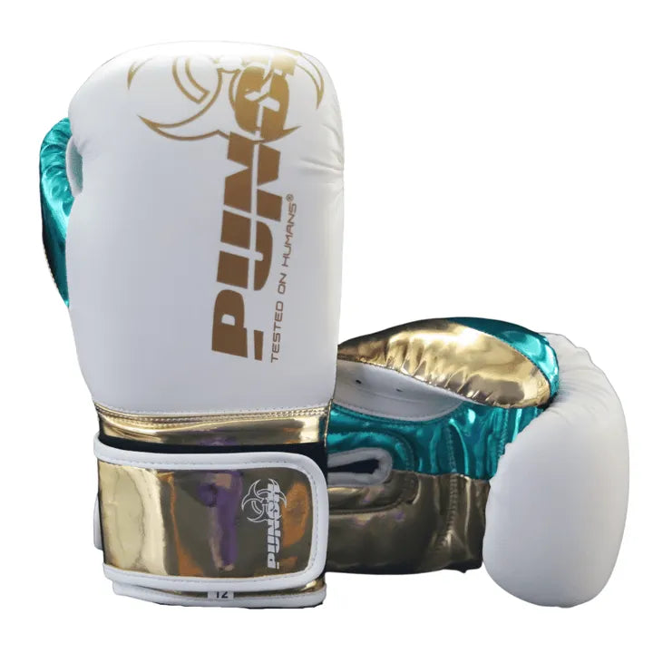 Punch Boxing Gloves - Metallic- 12Oz