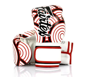 Fairtex Japanese Art Boxing Gloves - Red Wave