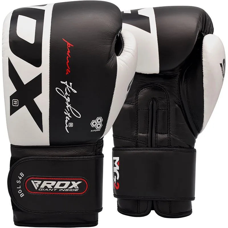 RDX S4 Leather Boxing Gloves