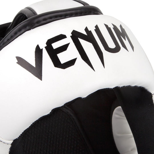 Venum Elite Headgear - White/Black