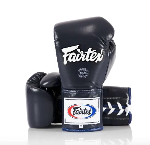 Fairtex Professional Leather Lace Up Fight Gloves