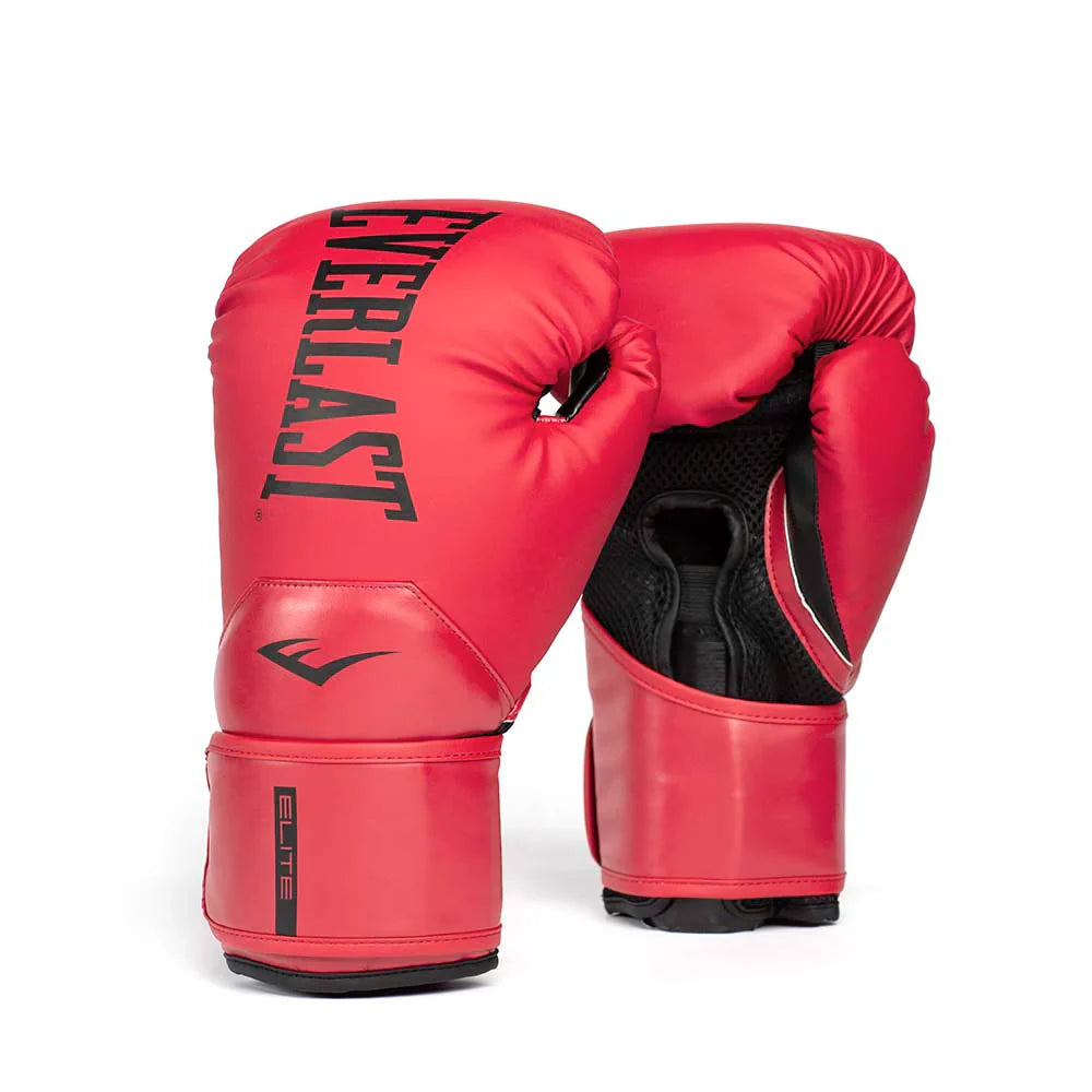 Everlast Elite 2 Boxing Gloves - Red/Black