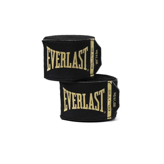 Everlast Elite Hand Wraps - 180 inch - Black