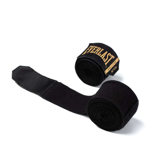 Everlast Elite Hand Wraps - 180 inch - Black