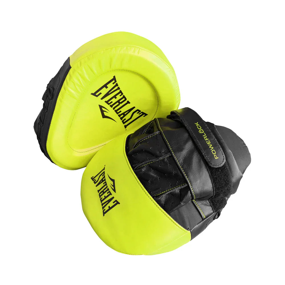 Everlast Power Lock Pro Focus Mitts - OneSize - Yellow/Black