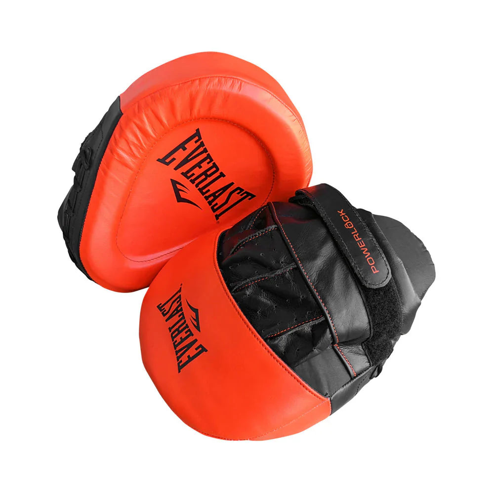 Everlast Power Lock Pro Focus Mitts - Red/Black