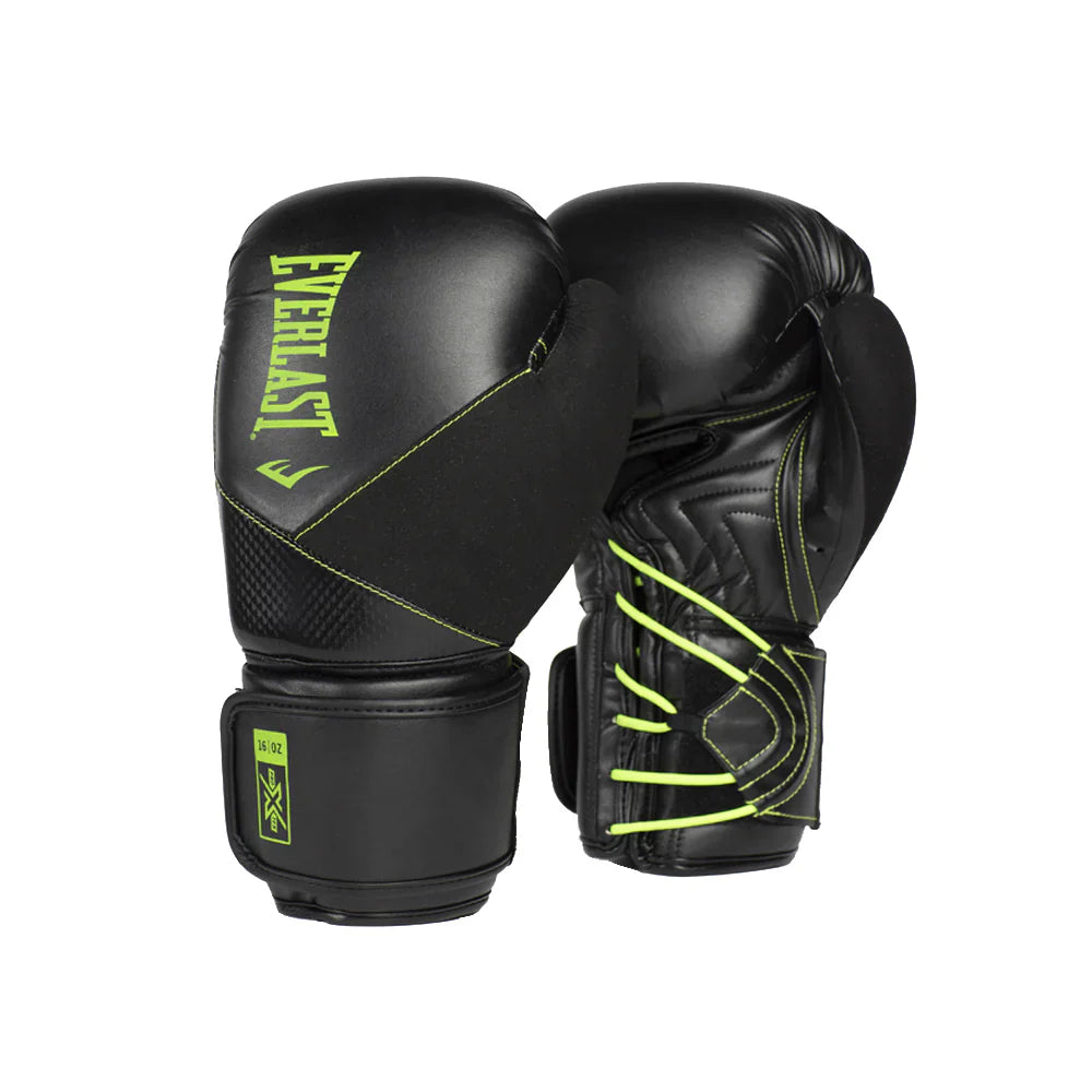 Everlast Protex Boxing Gloves - Black/Green