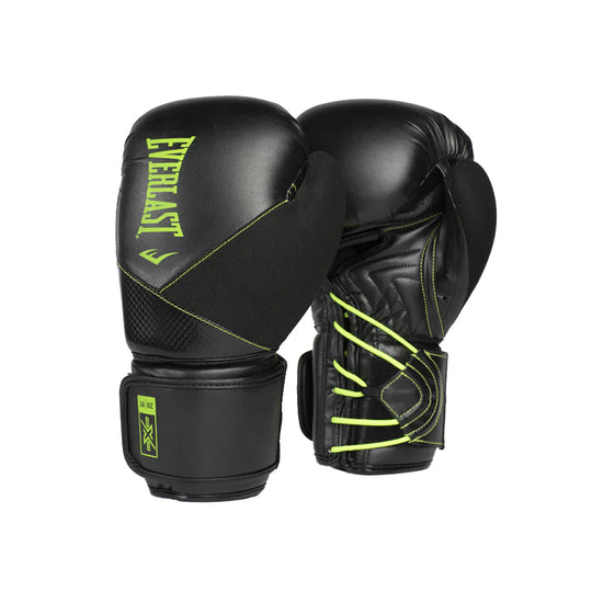 Everlast Protex Boxing Gloves - Black/Green