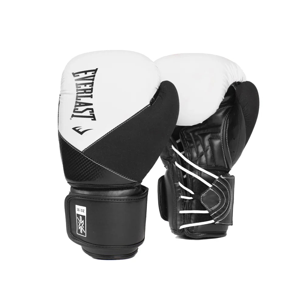 Everlast Protex Boxing Gloves - White/Black