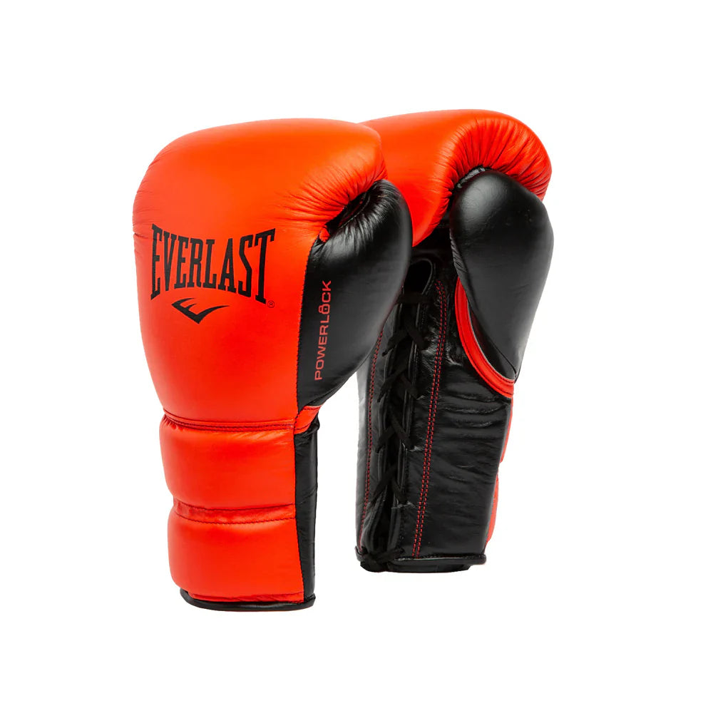 Everlast Power lock2 Pro Fight Gloves - Red/Black