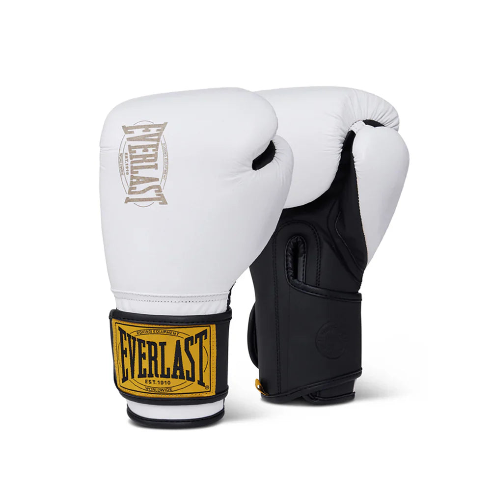 Everlast 1910 Advanced Boxing Gloves - White