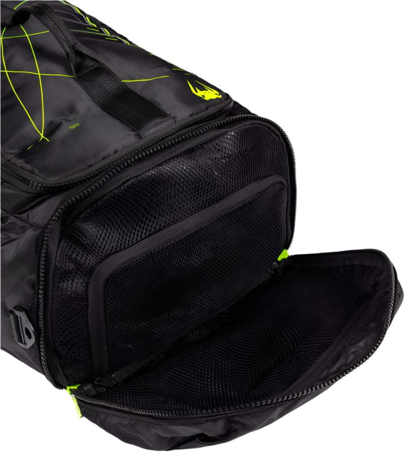 Venum Training Camp 4.0 Sports Bag - Black/Neon Green
