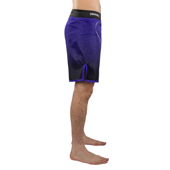 Venum x TEKKEN 8 Fight Shorts - Kazuya - Black/Purple